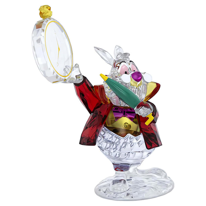 Swarovski Unisex Crystals Alice in Wonderland White Rabbit For Home Decor - 5670229