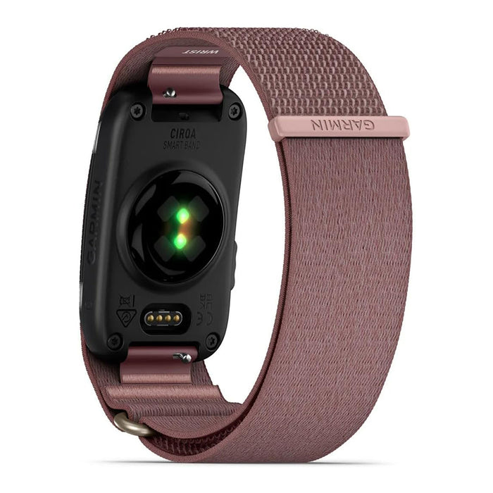 Garmin Mauve Unisex CIRQA™ No Subscription L-XL Screenless Health & Fitness Tracker Smart Band - 010-04675-02