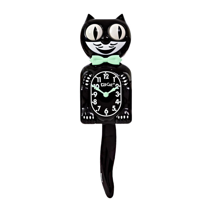 Kit Cat Klock Classic Black Glow Limited Edition Wall Clock - BC-1-Glow