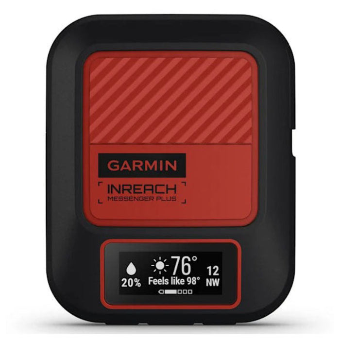 Garmin Unisex Black inReach® Messenger Plus SOS Satellite Communicator With Photo, Text & Voice Messaging Activity & Fitness Trackers - 010-02887-00