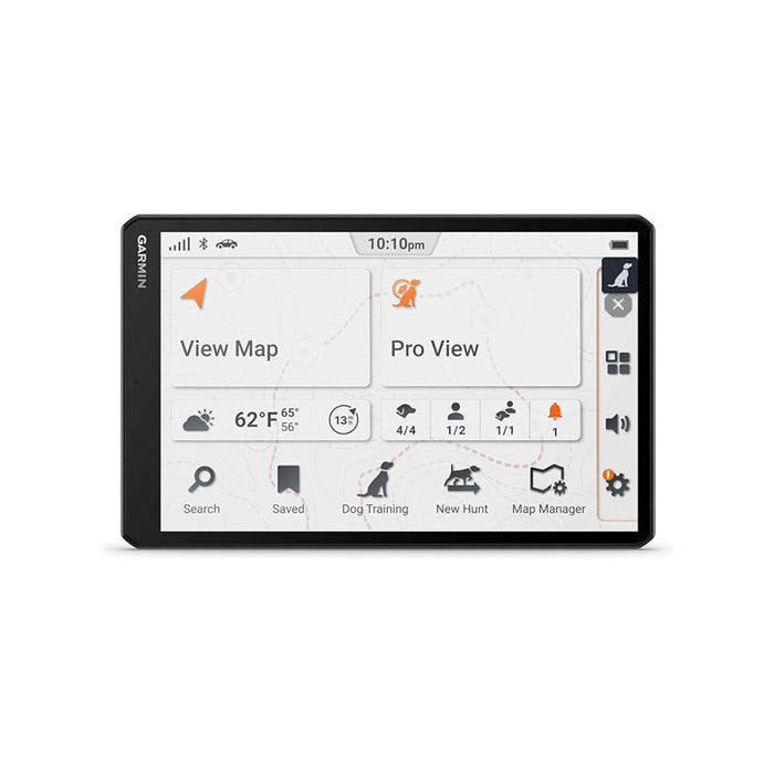 Garmin Alpha® XL Black Track And Train Up To 20 Dogs Pairs Directly To Your Compatible Dog Collars And Handhelds In Vehicle Dog Tracking And GPS Navigator - 010-03394-00