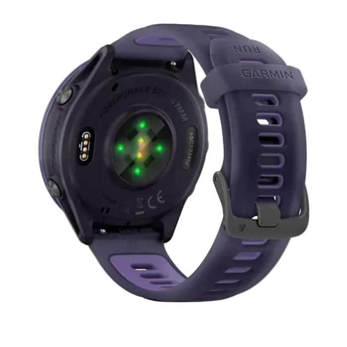 Garmin® Forerunner® 570 47 MM Unisex Indigo Aluminum With Translucent Imperial Purple/Indigo Band AMOLED Display Training And Recovery Features Advanced GPS Running And Triathlon Smartwatch - 010-02971-02