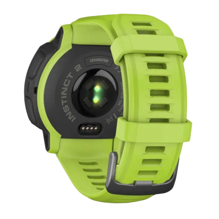 Garmin Instinct 2 - Standard Edition Electric Lime Smaller-Sized Multi-GNSS Support Watch - 010-02626-11