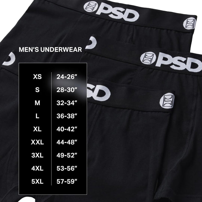 PSD Men's Multicolor Trippin Boxer Briefs Underwear - 124180036-MUL