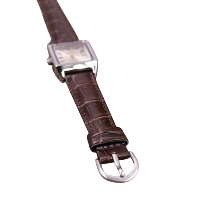 Casio Women's Gold dial Brown Band Analog Quartz Watch - LTP-V007L-9BUDF