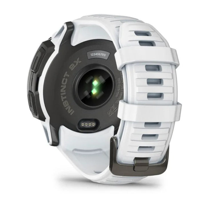 Garmin Instinct 2X Whitestone Built-in Flashlight Solar Charging Capability Multi-Band GNSS Rugged GPS Smartwatch - 010-02805-14