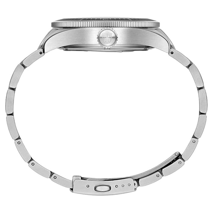 Luminox Men's Black Dial Silver Stainless Steel Band Automatic Quartz Watch - XA.9601.M