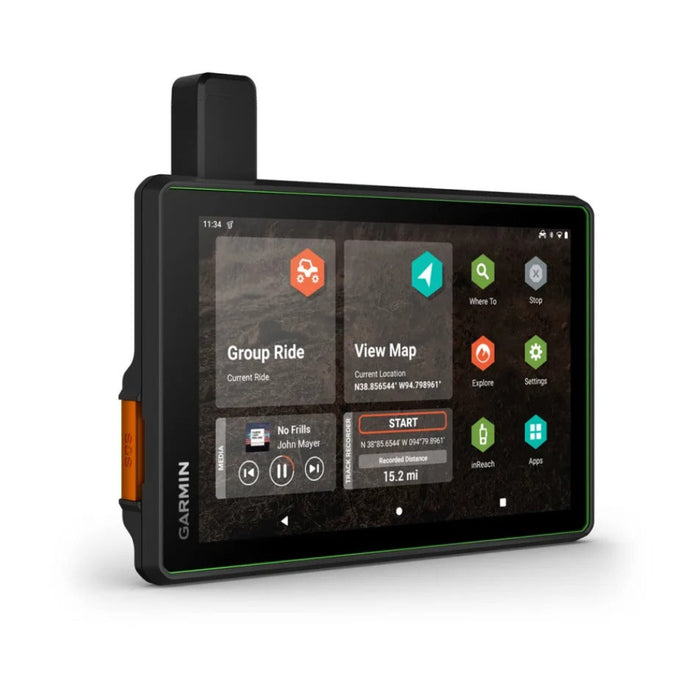 Garmin Tread SxS Unisex Black Ulltrabright Display Preloaded Topography Group Ride Radio inReach Technology GPS Navigator - 010-02507-00