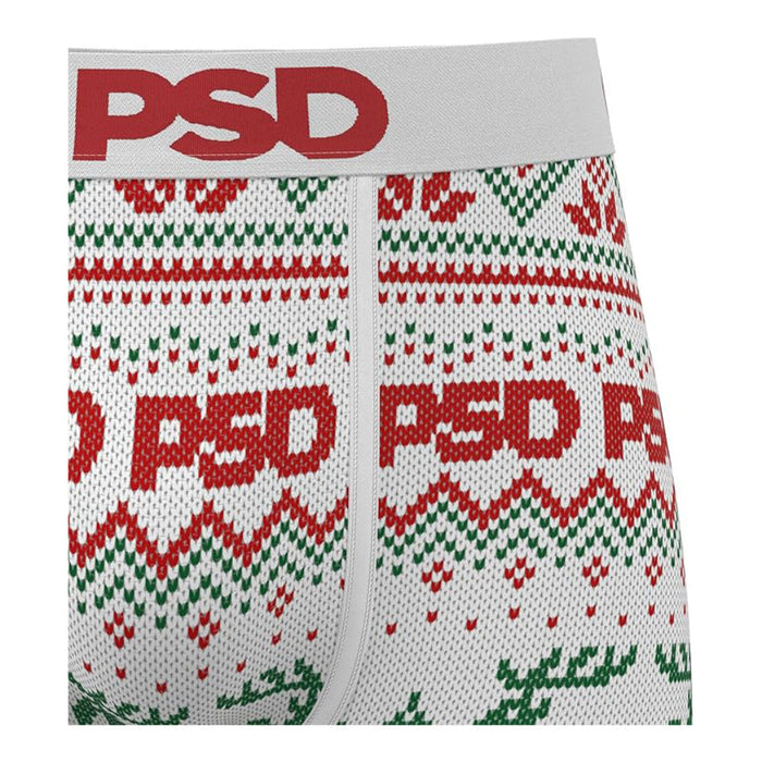 PSD Men's Multicolor Fair Isle Boxer Briefs XX-Large Underwear - 425180090-MUL-XXL