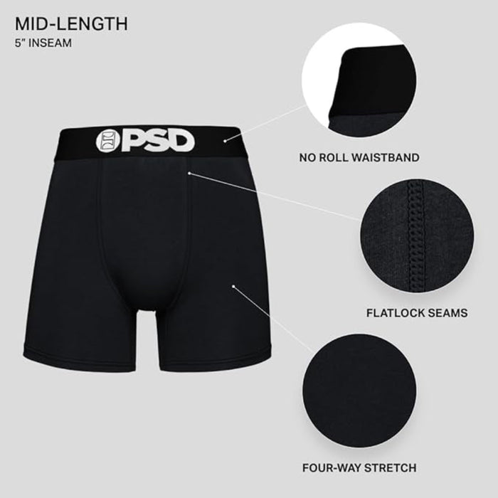 PSD Men's Multicolor Aztec Dust Boxer Briefs Medium Underwear - 125180219-MUL-M