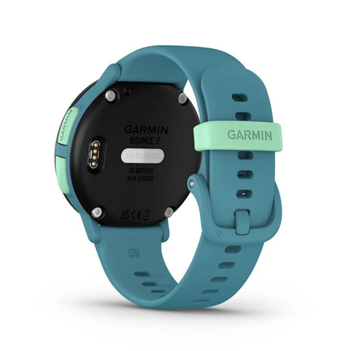 Garmin Bounce™ 2 Kid's Turquoise Calling Messaging And Location Tracking Features Smartwatch - 010-03399-02