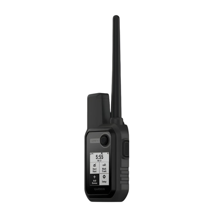 Garmin Alpha 10 Handheld Black Compact Tracking And Training Handheld Use On Its Own or With Smartphone/Garmin Dog Tracking Devices - 010-02290-50