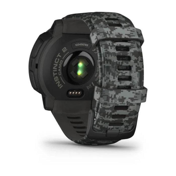 Garmin Instinct 2 - Camo Edition Graphite Camo Smaller-Sized Multi-GNSS Support Watch - 010-02626-13