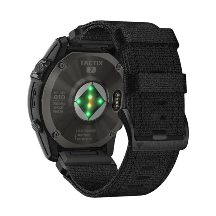 Garmin tactix 7 Black Adaptive AMOLED Display Built-in Flashlight Preloaded TopoActive Mapping Specialized Military and Tactical GPS Smartwatch - 010-02931-00
