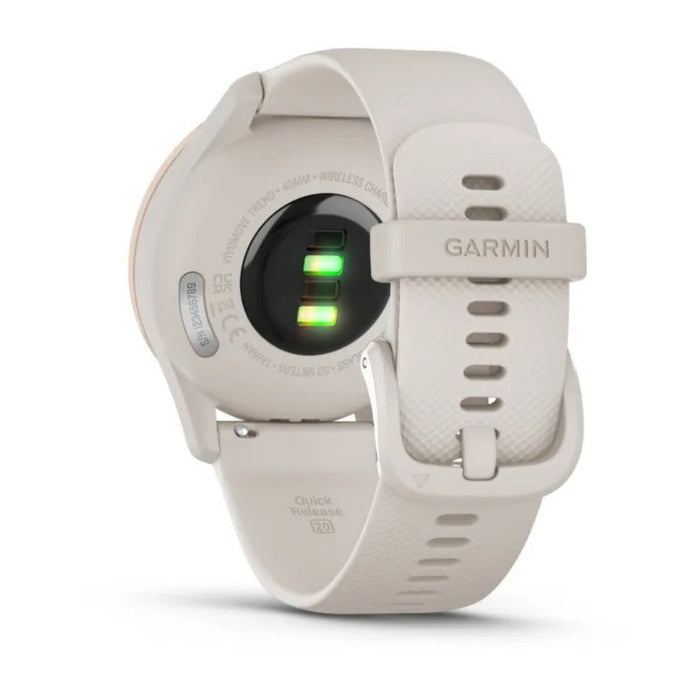 Garmin vivomove Trend Silicone Band Long-Lasting Battery Life Dynamic Watch Hands and Touchscreen Display Stylish Hybrid Smartwatch - 010-02665-01