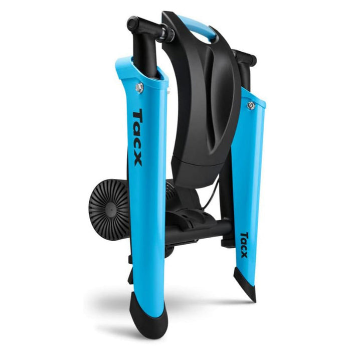 Garmin Unisex Black/Blue Indoor Bike Trainer With Magnetic Brake Speed Sensor Included To Track and Train With Your Favorite Apps TacX Boost Trainer Bundle - 010-02419-02