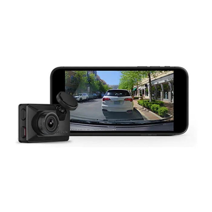 Garmin Dash Cam™ X310 Unisex Black Compact 4k Ultra HD Touchscreen Dash Camera With A 140-degree Field Of View Built In Clarity™ Polarizer Voice Controlled GPS 2.4-Inch Display Automatic Recording - 010-02860-00