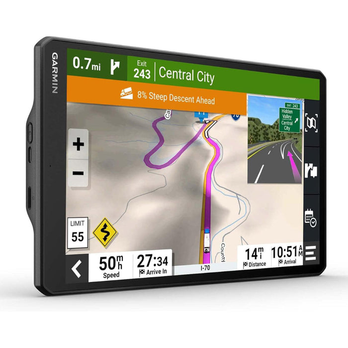 Garmin RV 895 Unisex Black 8-Inch RV MT-S GPS Navigator - 010-02748-00