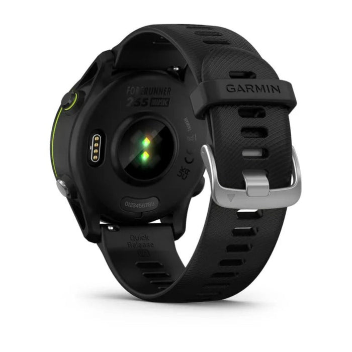 Garmin Forerunner 255 Black Music Advanced Insights Long-Lasting Battery GPS Running Smartwatch - 010-02641-20