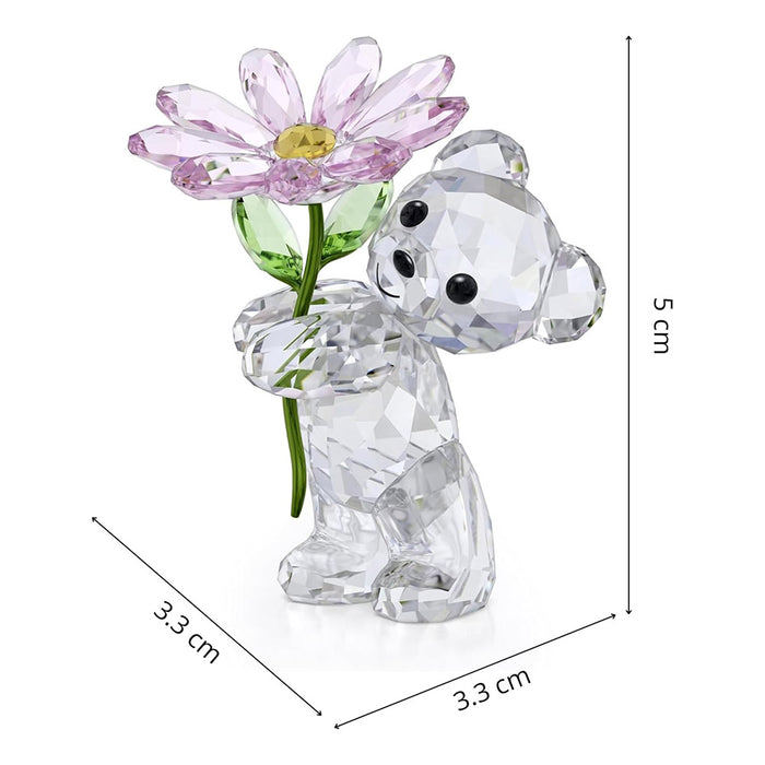 Swarovski Clear Crystal Kris Bear A Daisy for You for Home Decor - 5675327