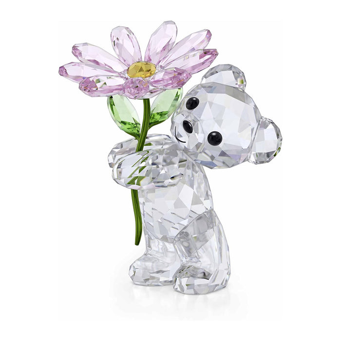 Swarovski Clear Crystal Kris Bear A Daisy for You for Home Decor - 5675327