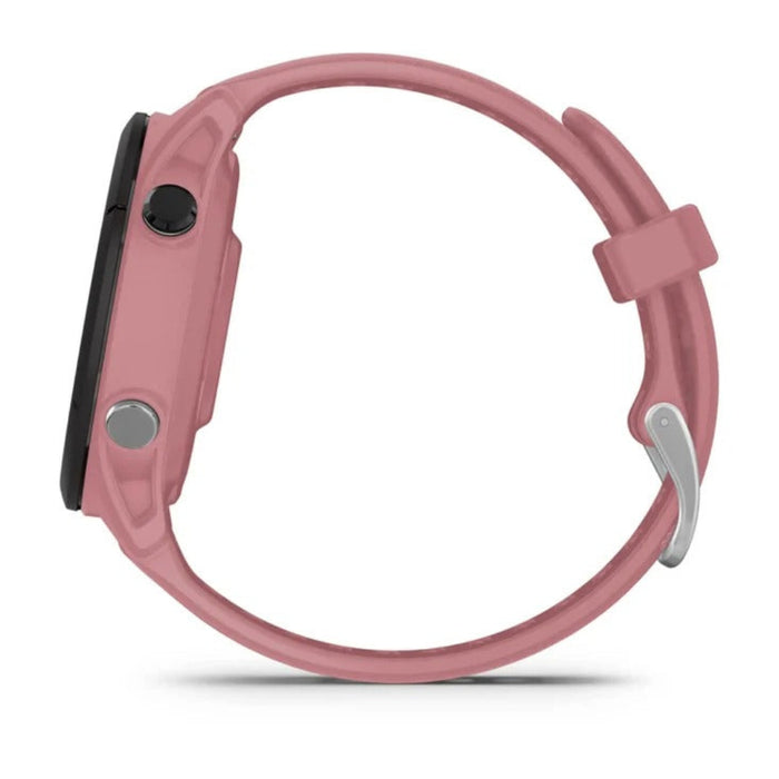 Garmin Forerunner® 255S Women's Light Pink Silicone Band Advanced Insights Long-Lasting Battery Smaller GPS Running Smartwatch - 010-02641-03