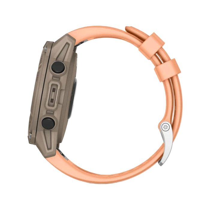 Garmin® Descent™ G2 Unisex Paloma With Shell Pink Silicone Band Bright AMOLED Display Multiple Dive Modes Health And Wellness Features Watch-Style Dive Computer  - 010-02986-01