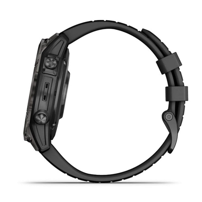 Garmin epix Pro (Gen 2) 47mm Black Advanced Training Technology Built-in Flashlight High Performance Smartwatch - 010-02803-00