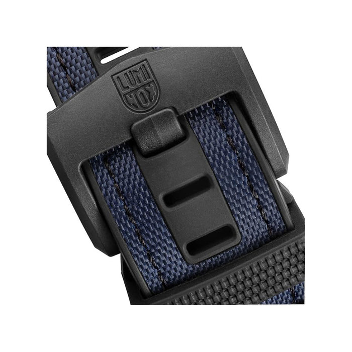 Luminox Men's Blue Dial Blue Rubber Band Analog Swiss Quartz Military Watch - XL.1003.ICE