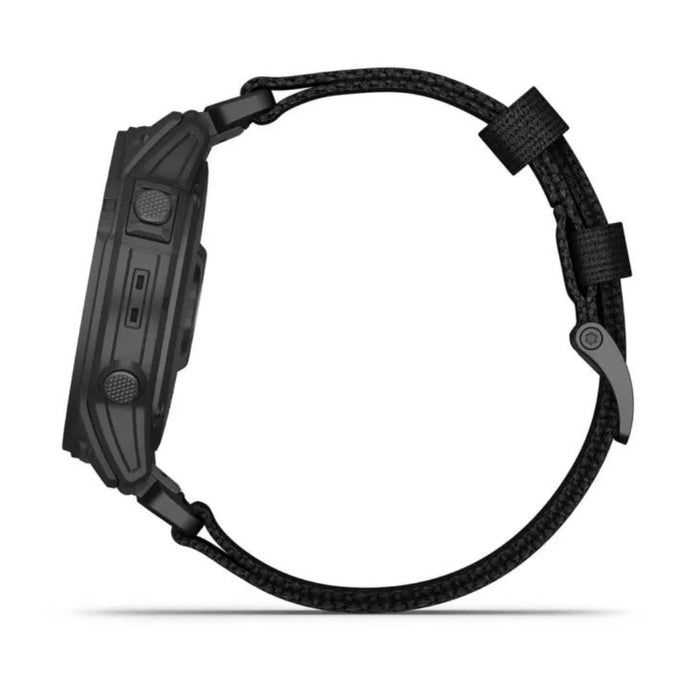 Garmin tactix 7 Pro Edition Black Solar Powered GPS Watch with Nylon Band Ruggedly GPS with Solar Charging Capabilities Smart Watch - 010-02704-10