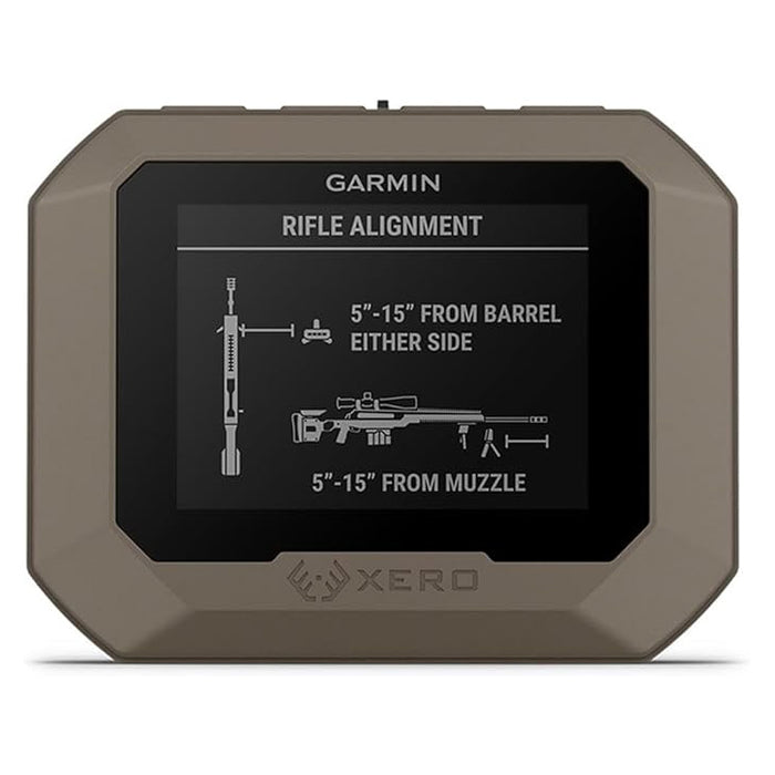 Garmin Men's Black Simple Set Up Precise Readings Versatile Performance Xero® C1 Pro Compact Chronograph - 010-02618-10