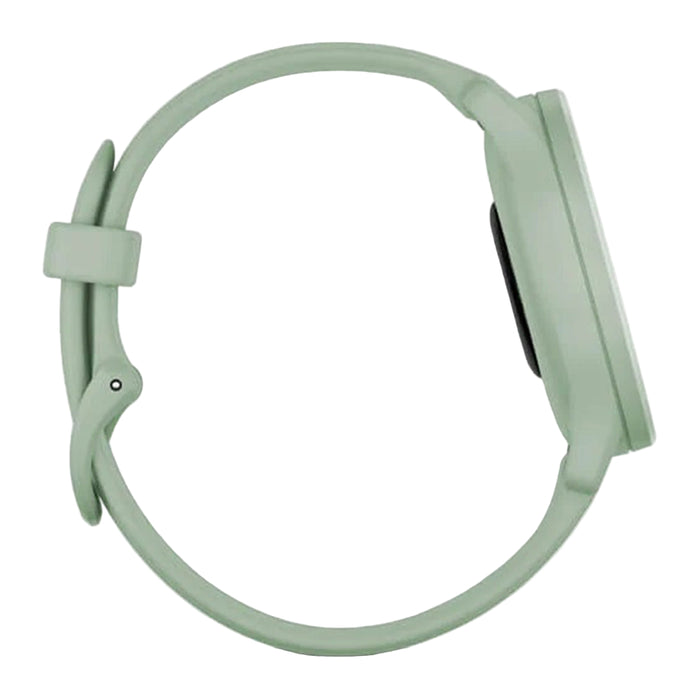 Garmin vivomove Sport Unisex Light Green Cool Mint Case And Silicone Band With Silver Accents Touchscreen Smartwatch- 010-02566-03