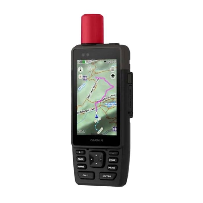 Garmin® GPSMAP® H1i Plus Unisex Long Battery Life Preloaded Maps Premium GPS Handheld Navigator With inReach® Plus Technology To Share Texts Photos Voice Memos And SOS Off-Grid Touchscreen And Buttons - 010-02921-00