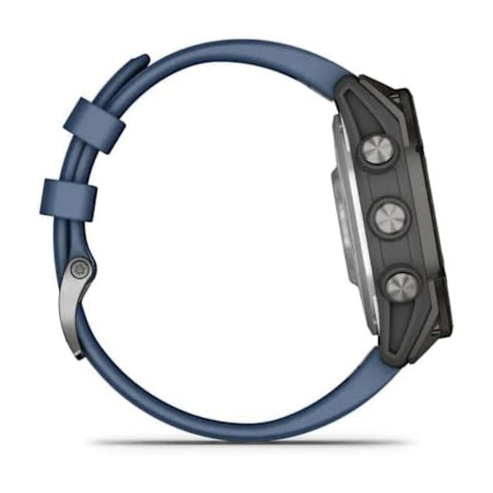 Garmin Quatix® 8 Pro – 47MM Unisex Blue Band AMOLED Display InReach® Technology For Satellite And LTE Connectivity Ultimate Nautical Smartwatch - 010-03198-50