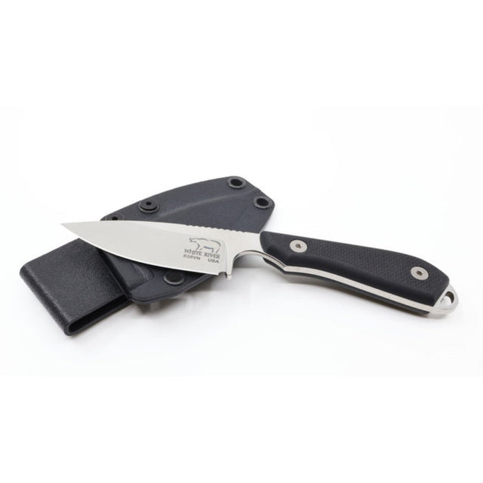 White River Black & O.D Micarta Model 1 Caper