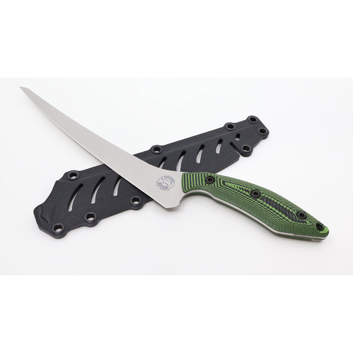 White River Green/Black G10 Step-Up Filet