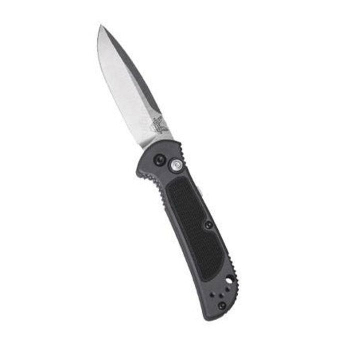 Benchmade Mini Coalition AUTO Folding Knife 2.87 S30V Satin Plain Blade Knife - BM-9750