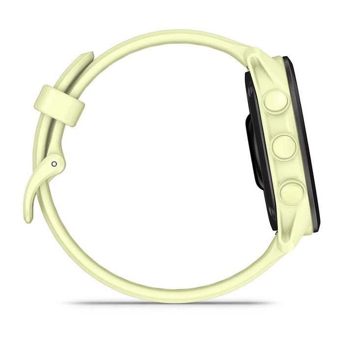 Garmin Unisex Black Dial Forerunner® 70 Easy-to-Use GPS Running with Citron Silicone Band Smartwatch - 010-04307-02