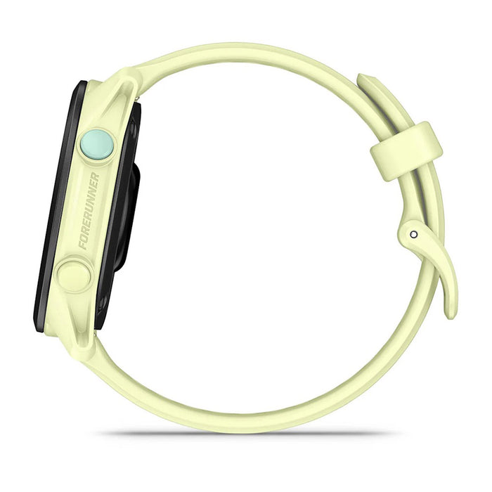 Garmin Unisex Black Dial Forerunner® 70 Easy-to-Use GPS Running with Citron Silicone Band Smartwatch - 010-04307-02