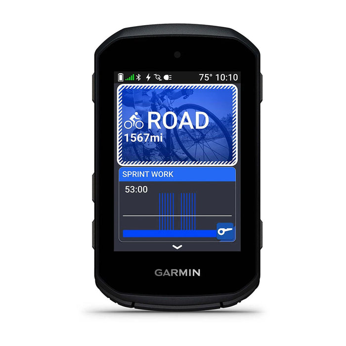 Garmin® Edge® 550 Men's Black Compact GPS Cycling Computer with Vivid Color Touchscreen Display Bike-Specific Mapping Advanced Training and Performance Insights - 010-03022-00