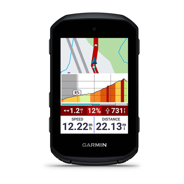 Garmin® Edge® 550 Men's Black Compact GPS Cycling Computer with Vivid Color Touchscreen Display Bike-Specific Mapping Advanced Training and Performance Insights - 010-03022-00