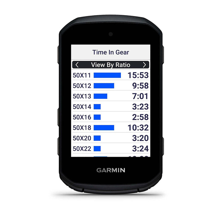 Garmin® Edge® 550 Men's Black Compact GPS Cycling Computer with Vivid Color Touchscreen Display Bike-Specific Mapping Advanced Training and Performance Insights - 010-03022-00