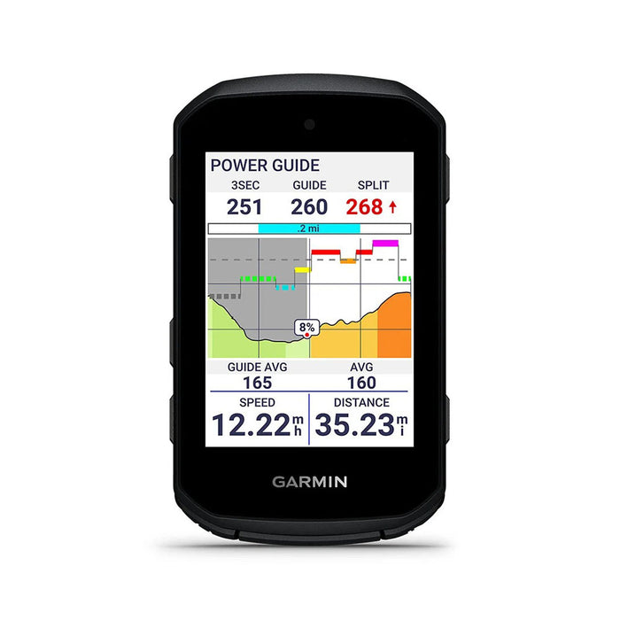 Garmin Edge 850 Men's Black Compact GPS Cycling Computer with Vivid Color Touchscreen Display Bike-Specific Mapping Advanced Training and Performance Insights - 010-03023-00