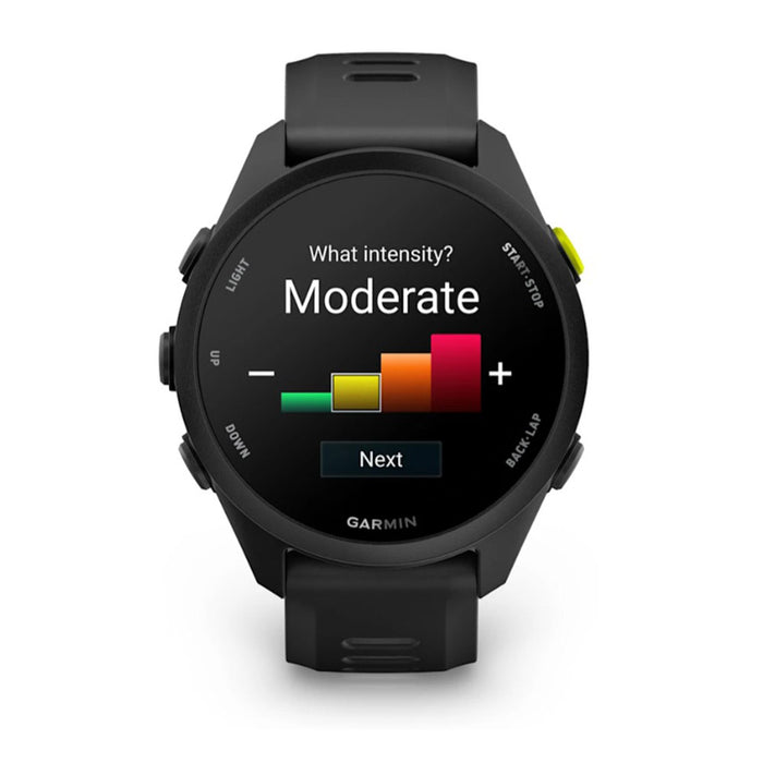 Garmin Unisex Black Dial Forerunner® 70 Easy-to-Use GPS Running with Silicone Band Smartwatch - 010-04307-00