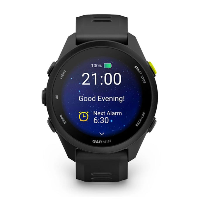 Garmin Unisex Black Dial Forerunner® 70 Easy-to-Use GPS Running with Silicone Band Smartwatch - 010-04307-00