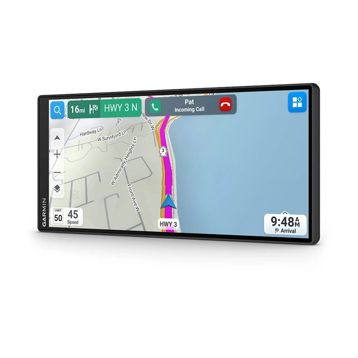 Garmin Drive™ Unisex Black 7.1-inch Touch Screen Paired with Garmin Drive App and Get Live Traffic, Weather and Fuel Prices, Tracking GPS Navigator - 010-04319-00