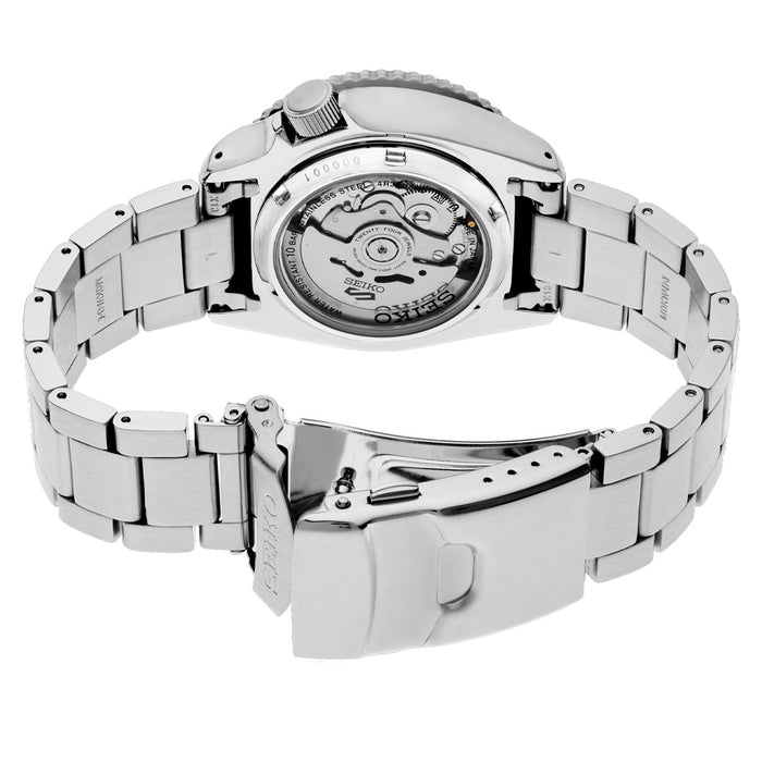 Seiko 5 Sports Special Edition Men's Black Dial Silver Stainless Steel Strap Automatic Watch - SRPK67