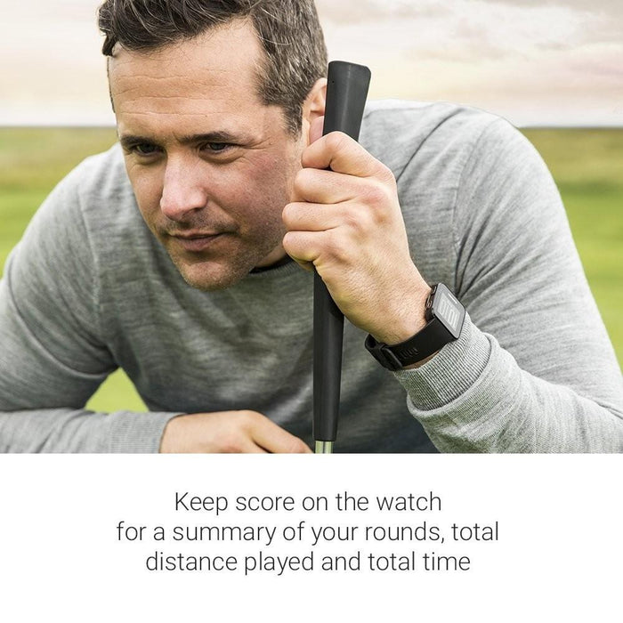 Garmin Approach S10 Unisex Gray Silicone Band Black Digital Dial GPS Golf SmartWatch - 010-02028-01 - WatchCo.com