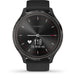 Garmin vívomove 3S Unisex Black Silicone Band Black Digital Dial Hybrid Smart Watch - 010-02239-01 - WatchCo.com