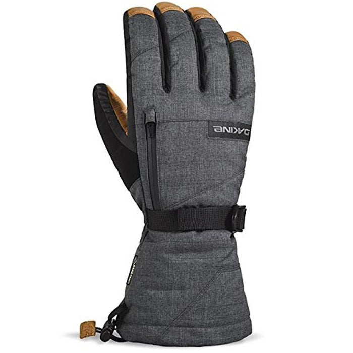 Dakine Mens Carbon Titan Leather Gloves - 01100353-CARBON-S - WatchCo.com